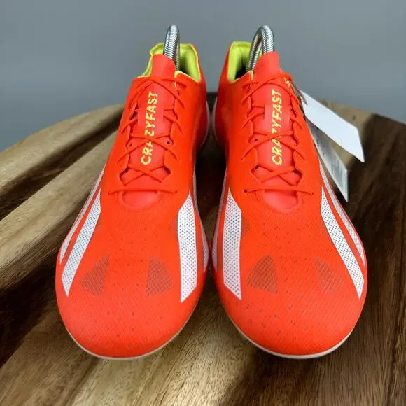 Adidas X Crazyfast + SG Men's 6.5/ Womens 7.5 Solar Red Soccer Cleats IF0646 NEW